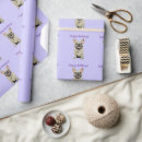Recherche de french bulldog papier cadeau Crème