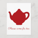 Recherche de heure du thé cartes postales Pour elle