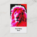 Recherche de lions cartes visite Tête de lion