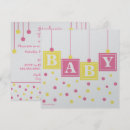 Recherche de bébé de bloc invitations Blocs