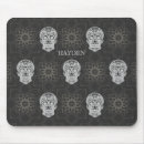 Recherche de crâne gothique tapis souris Gris