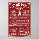 Recherche de le feu de camp posters Rustique