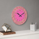 Recherche de clé grecque horloges Bleu