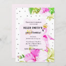 Recherche de luau hawaïen 16ans anniversaire invitations Tropical