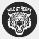 Recherche de tête de tigre autocollants Faune