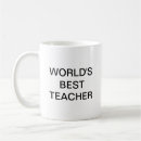 Recherche de le meilleur professeur du monde tasses École