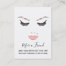 Recherche de référence cartes visite Beauté