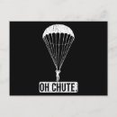 Recherche de parachutisme cartes postales Skydiver
