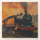 Recherche de locomotives à vapeur dessous de verres Moteur de train