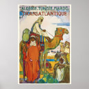 Recherche de tunisie posters De voyage vintage