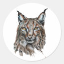 Recherche de animal totem autocollants Lynx