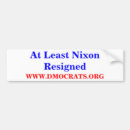 Recherche de nixon voiture autocollants Politique