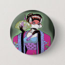 Recherche de geisha badges Kimono