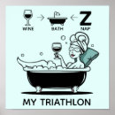 Recherche de de triathlon posters Bain