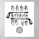 Recherche de golfbal posters Golfeur