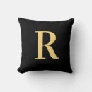 Recherche de or noir coussins Minimaliste simple