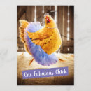 Recherche de animal drôle invitations Poulet