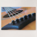 Recherche de guitare puzzles Musical