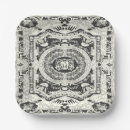 Recherche de baroque assiettes en papier Toile