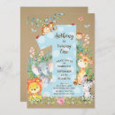 Recherche de ęr de safari anniversaire invitations Animaux