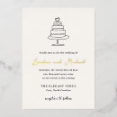 Recherche de gâteaux mariage invitations Élégant