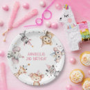 Recherche de anniversaire singe de assiettes en papier Animaux de fête
