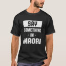 Recherche de maori tshirts Langue