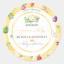 Recherche de potager autocollants Aquarelle