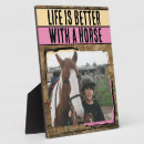 Recherche de portrait cheval plaques Rustique
