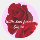 Recherche de red rose autocollants Roses