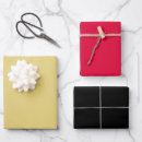 Recherche de or papier cadeau Rouge