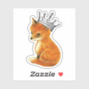 Recherche de renard vintage autocollants Mignon