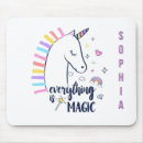 Recherche de licorne tapis souris Visage de licorne