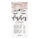 Recherche de cils cartes publicitaires Maquilleur