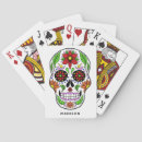 Recherche de crâne sucre de jeux de cartes Mignon
