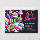 Recherche de candyland baby shower invitations Bonbons