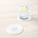 Recherche de flocon neige de dessous de verres Fête de noël