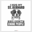Recherche de de st bernard autocollants Animal