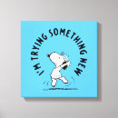 Recherche de danse impressions sur toile Snoopy