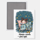 Recherche de maman drôle magnets Noël
