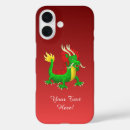 Recherche de dragons iphone coques Rouge
