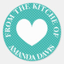 Recherche de pois turquoise autocollants Bleu