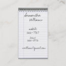 Recherche de carnet cartes visite Affaires