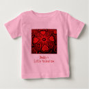 Recherche de coeur rouge bébé tshirts Valentine