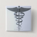 Recherche de médecine badges Illustration