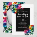 Recherche de floral noir et blanc invitations Fleurs