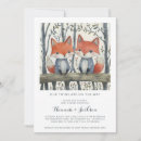 Recherche de woodland creatures baby shower invitations Boisé