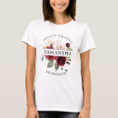 Recherche de rose rouge tshirts Floral