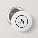 Recherche de en noir et blanc badges Simple