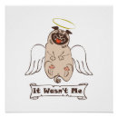 Recherche de carlin drôle posters Chiot